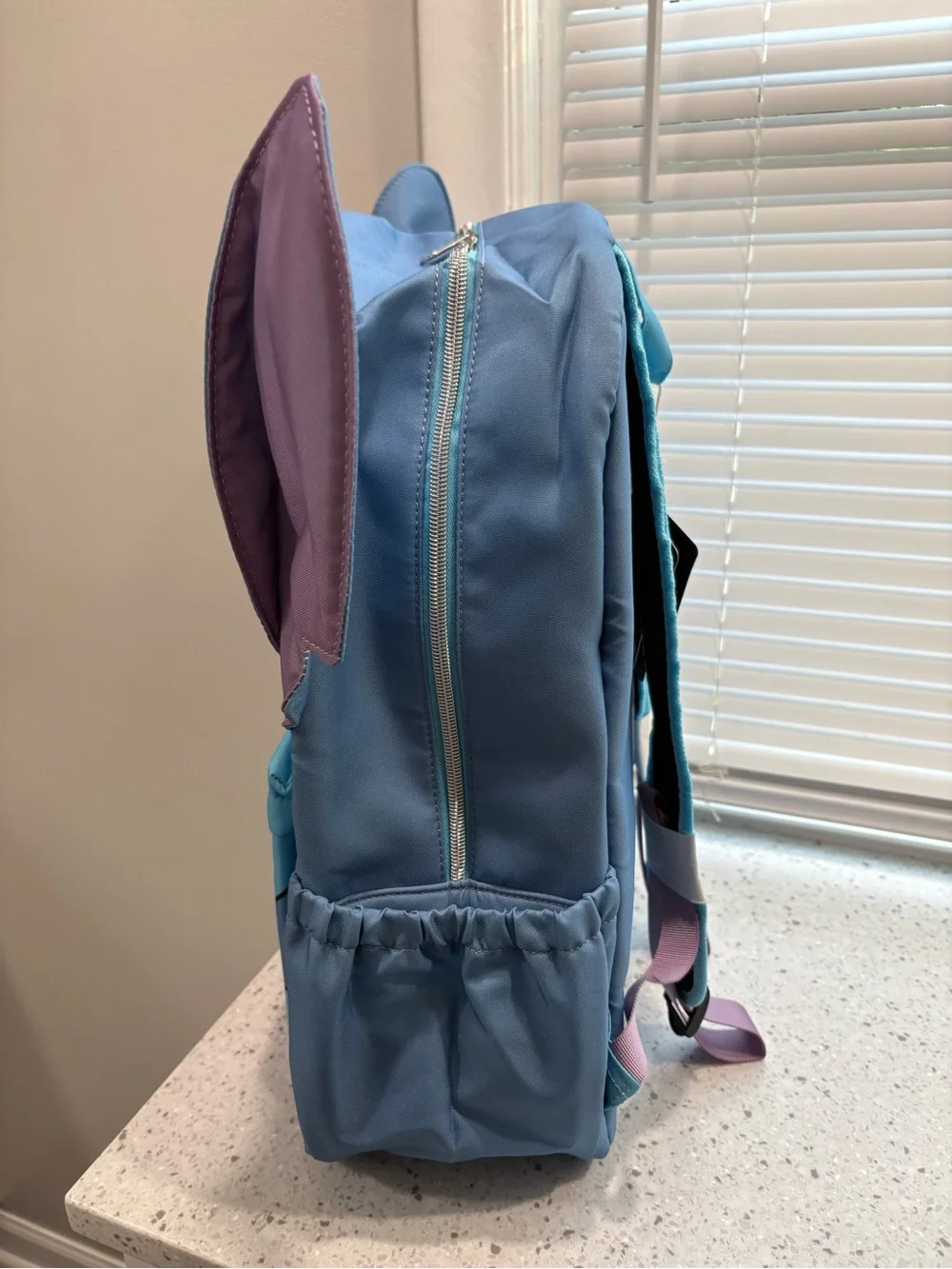 NWT Loungefly Stitch Kids Blue Character Backpack with Pink Heart